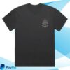 Mumford And Sons Merch Store Black Uk & Eu Tour 2025 Stamp Print T-Shirt