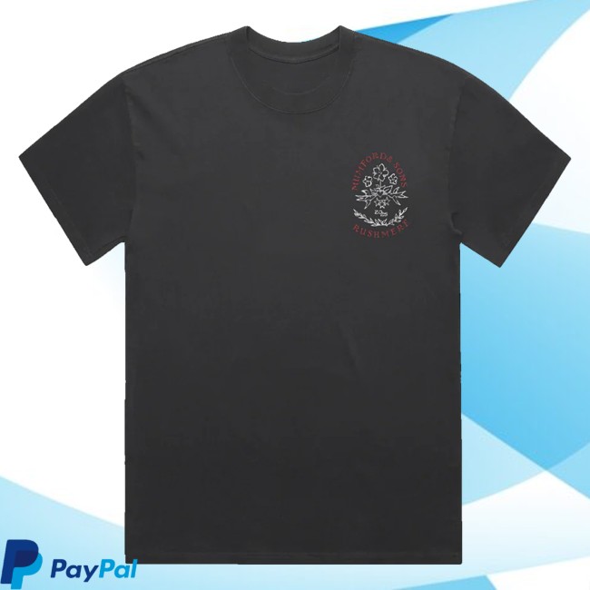 Mumford And Sons Merch Store Black Uk & Eu Tour 2025 Stamp Print T-Shirt 3 Mumford And Sons Merch Store Black Uk & Eu Tour 2025 Stamp Print T-Shirt