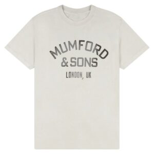 Mumford And Sons Merch Store Ivory Vintage Logo T-Shirt