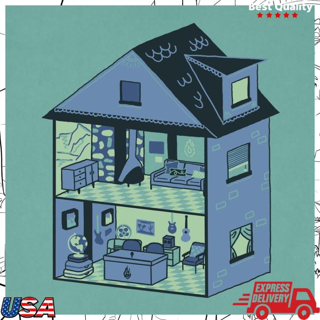 Mythical Merch Shop Store Gmm Dollhouse Tee Green