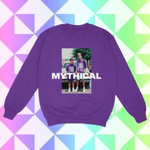 Mythical Merch Shop Store Purple Gorilla Sweatshirt