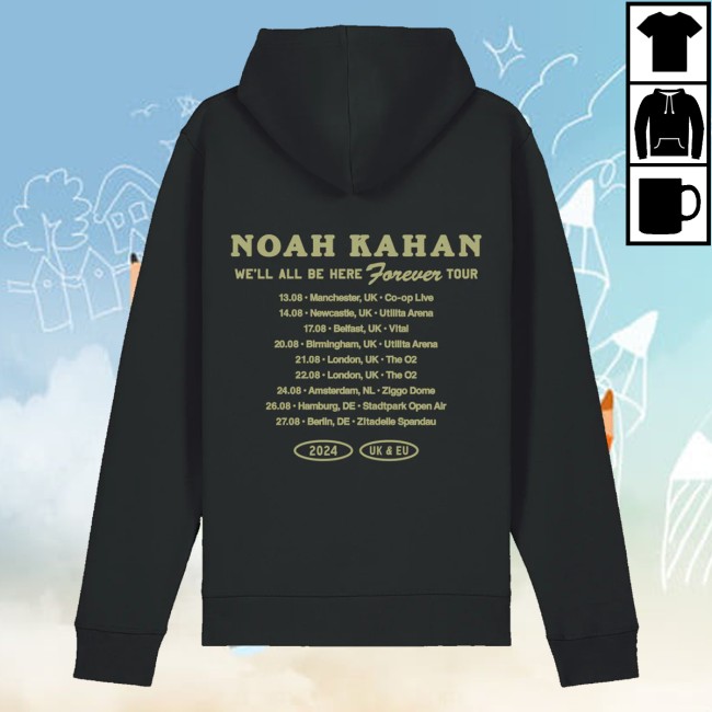 Noah Kahan Merch Store 2024 Tour Hoodie