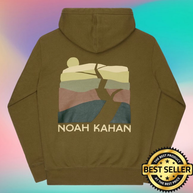 Noah Kahan Merch Store Khaki Trails Hoodie