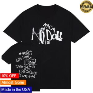 Nts Merch Shop Store Arca X Nts Airdoll Tee Black