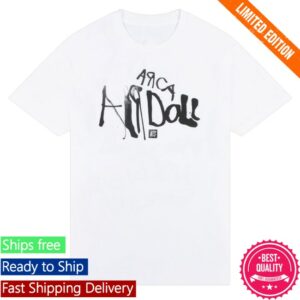 Nts Merch Store Arca X Nts Airdoll Tee White