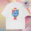 Old Style Beer Merch Store Vintage Shield Tee