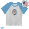 Olivia Rodrigo Store Merch Album Cover Stitched Women's Baby Cropped Raglan