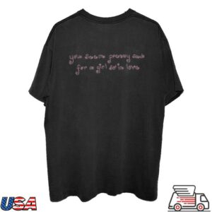 Olivia Rodrigo Store Merch Swing Black Shirt