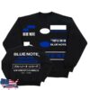 Online Ceramics Merch Shop Blue Note Logos Black Crewneck