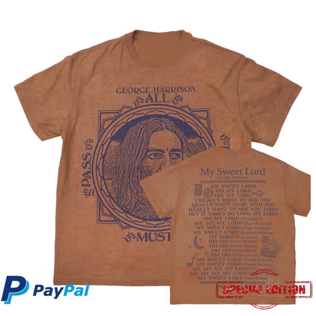 Online Ceramics Merch Shop Store All Things Must Pass Hand Dyed Vintage Rust Tee