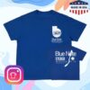 Online Ceramics Store Merch Blue Note Now Playing Blue Shirt
