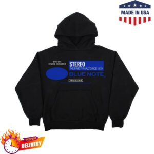 Online Ceramics Store Merch Blue Note The Finest In Jazz Black Hoodie