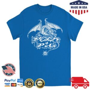 Peach Pit Music Merch Shop Store Dragon Tee