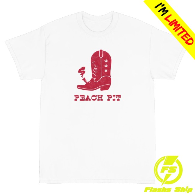 Peach Pit Music Merch Store Boot Bong Tee 2 Peach Pit Music Merch Store Boot Bong Tee