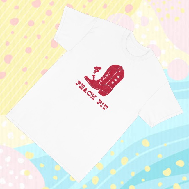 Peach Pit Music Merch Store Boot Bong Tee 3 Peach Pit Music Merch Store Boot Bong Tee