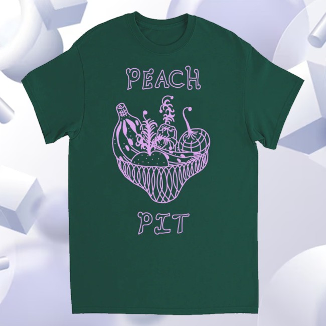 Peach Pit Music Merch Store Fruit Tee 2 Peach Pit Music Merch Store Fruit Tee