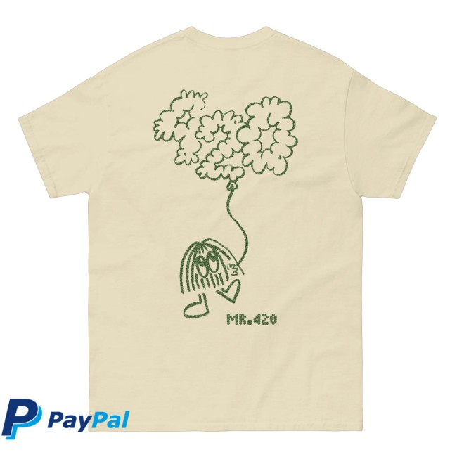Peach Pit Music Merch Store Mr. 420 Tee 4 Peach Pit Music Merch Store Mr. 420 Tee