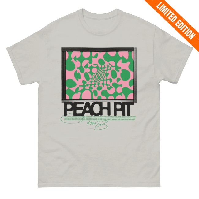 Peach Pit Music Merch Store Watermelon Tee 2 Peach Pit Music Merch Store Watermelon Tee