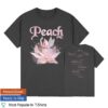 Peach Prc Store Merch Lotus Tour Shirt