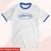 Pentatonix Store Merch Pentatonix Hippie Logo White Royal Blue Ringer Tee