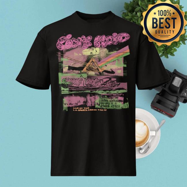 Pink Floyd Store Merch La Sports Arena 1975 Shirt