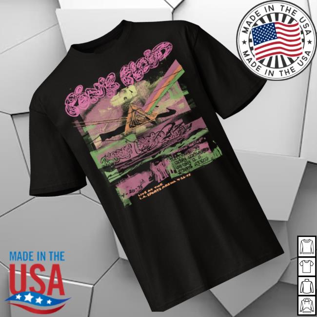 Pink Floyd Store Merch La Sports Arena 1975 Shirt
