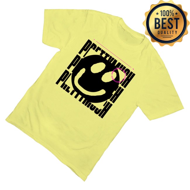 Prettymuch Store Merch Smiley Yellow Tee