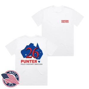 Punters Politics Merch Shop Store Punters '26 Tee