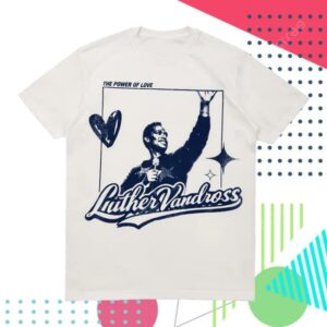 R&B Only Merch Shop Luther Vandross X R&B Only Power Of Love T-Shirt
