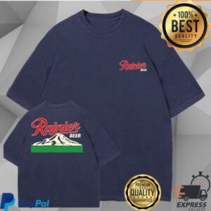 Rainier Brewing Store Merch Shop Rainier Mountain Tees