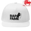 Rap Fame Merch Store Rap Fame Classic Flat Bill Cap White&Black