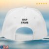 Rap Fame Merch Store Rap Fame Classic Flat Bill Cap White&Black 1 Rap Fame Merch Store Rap Fame Classic Flat Bill Cap White&Black
