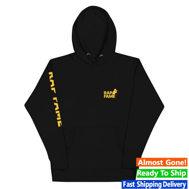 Rap Fame Merch Store Rap Fame Classic Hoodie Black&Yellow 3 Rap Fame Merch Store Rap Fame Classic Hoodie Black&Yellow