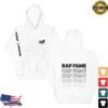 Rap Fame Merch Store Rap Fame Classic Hoodie White&Black 2 Rap Fame Merch Store Rap Fame Classic Hoodie White&Black