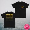 Rap Fame Merch Store Rap Fame T-Shirt Black&Yellow