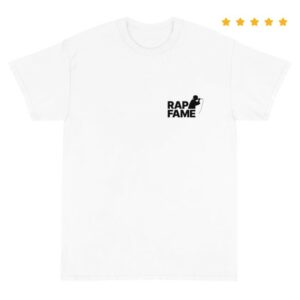 Rap Fame Merch Store Rap Fame T-Shirt White&Black