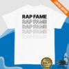 Rap Fame Merch Store Rap Fame T-Shirt White&Black