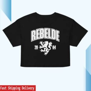 Rbd Store Merch White Rbd Emblem Black Crop Top