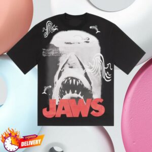 Reason Clothing Store Merch Jaws There Is A Creature Short Sleeve Tee Black