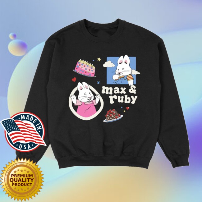 Retrokid Store Merch Nelvana Max & Ruby Sweatshirt