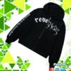 Revenge Merch Store Duality Zip Black