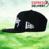 Revenge Merch Store Lightning Logo Hat Black White