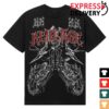 Revenge Merch Store Prison Tattoo Tee Black Red