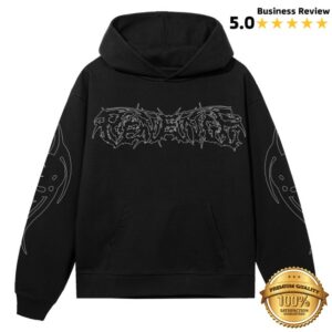 Revenge Merch Store Totem Hoodie Black