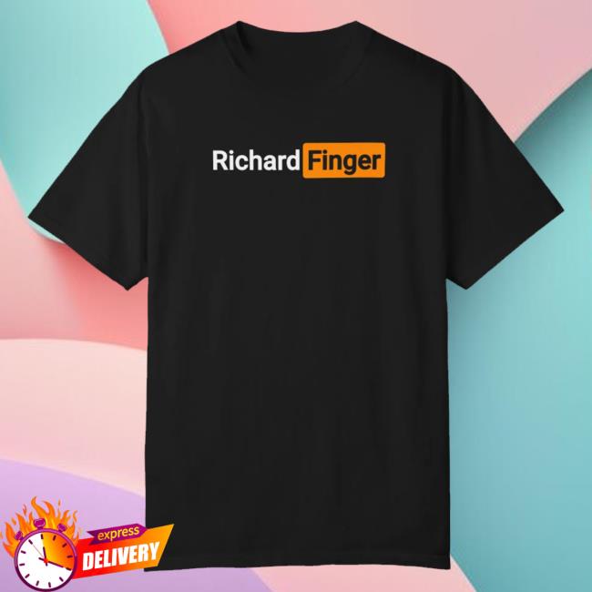 Richard Finger Shop Merch Store Finger Hub Tee 2 Richard Finger Shop Merch Store Finger Hub Tee