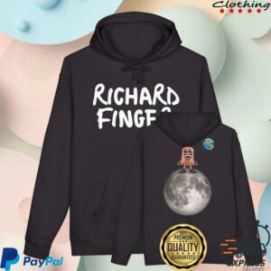 Richard Finger Shop Merch Store Richard Finger Moon Hoodie