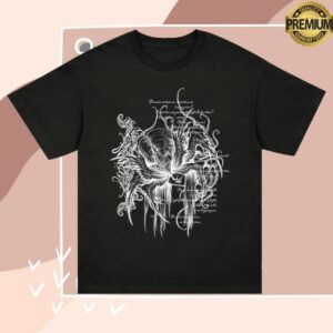 Rise Records Merch Store Artist Zeruel Lyric Black T-Shirt