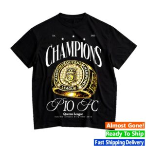 Rivers Gg Store Merch Pio Champions Black Shirt