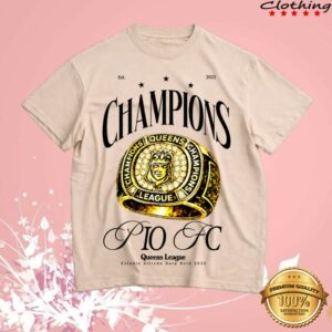 Rivers Gg Store Merch Pio Champions Sand Shirt