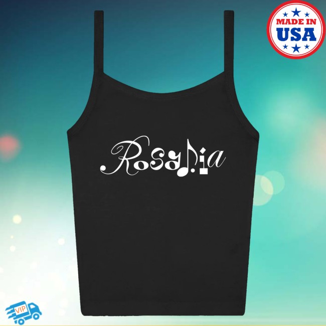 Rosalia Merch Lux Logo Tank Black